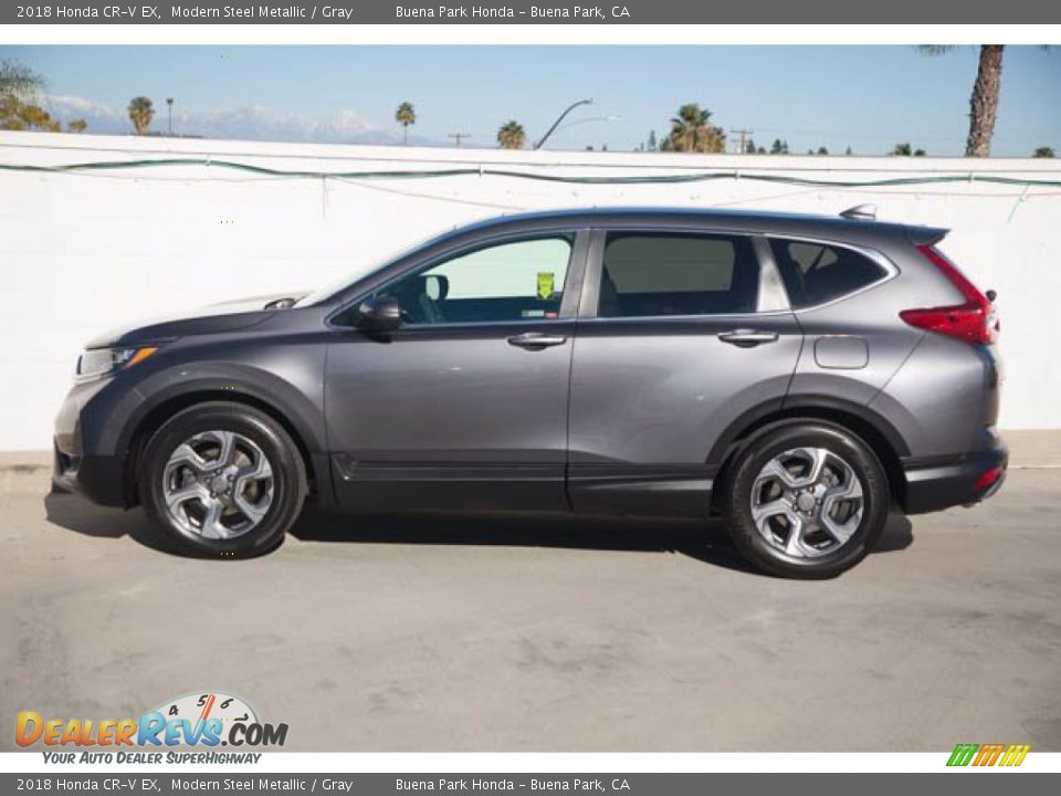 2018 Honda CR-V EX Modern Steel Metallic / Gray Photo #8