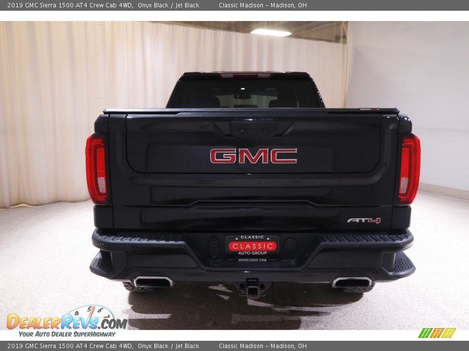 2019 GMC Sierra 1500 AT4 Crew Cab 4WD Onyx Black / Jet Black Photo #19