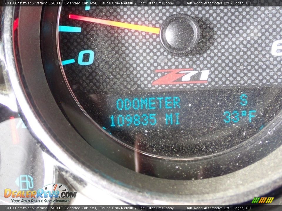 2010 Chevrolet Silverado 1500 LT Extended Cab 4x4 Taupe Gray Metallic / Light Titanium/Ebony Photo #30