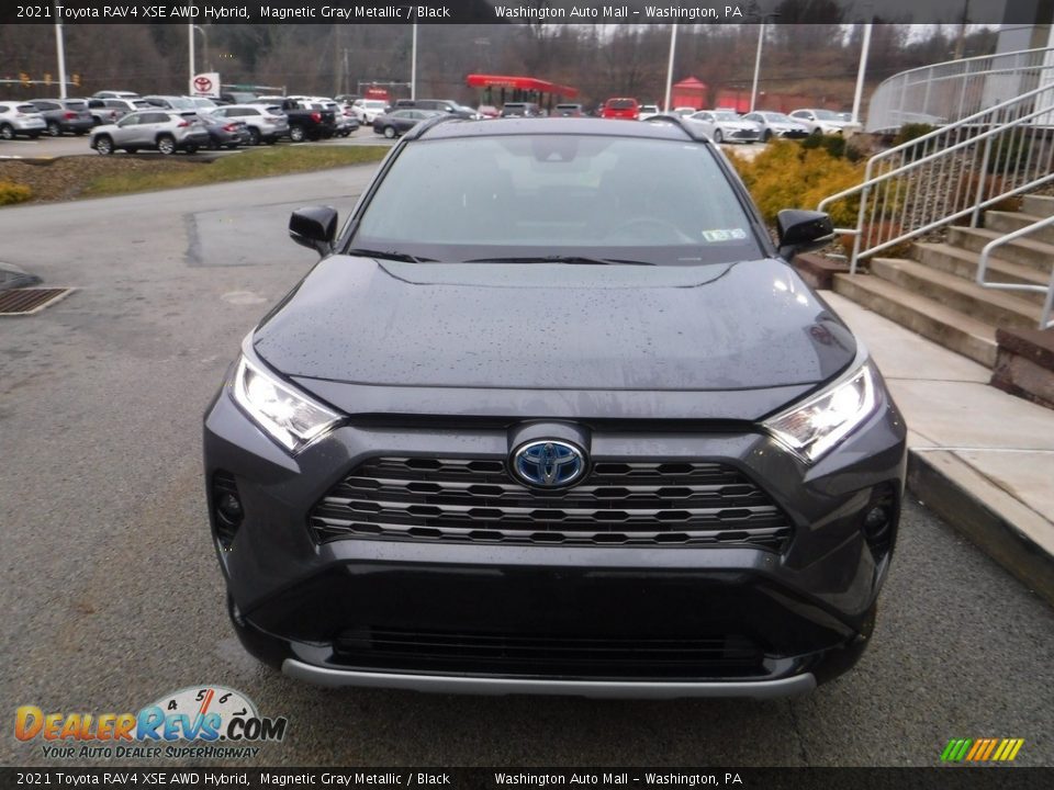 2021 Toyota RAV4 XSE AWD Hybrid Magnetic Gray Metallic / Black Photo #12