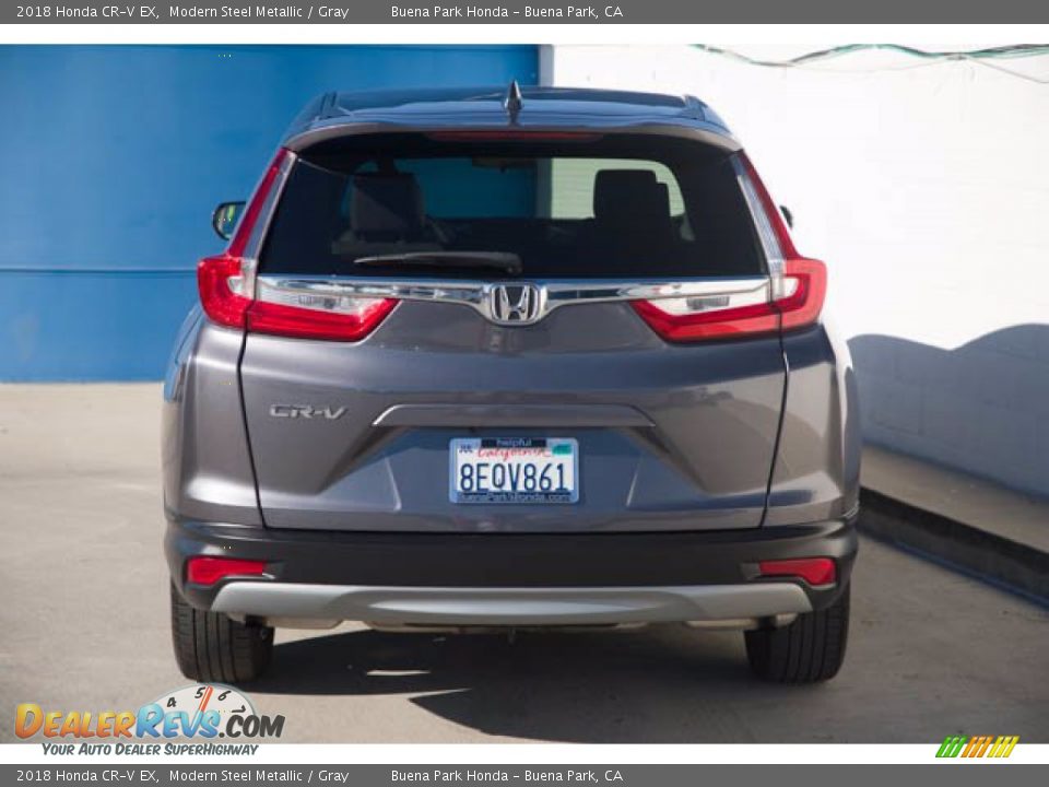 2018 Honda CR-V EX Modern Steel Metallic / Gray Photo #9