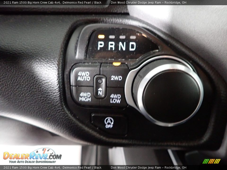 2021 Ram 1500 Big Horn Crew Cab 4x4 Delmonico Red Pearl / Black Photo #25
