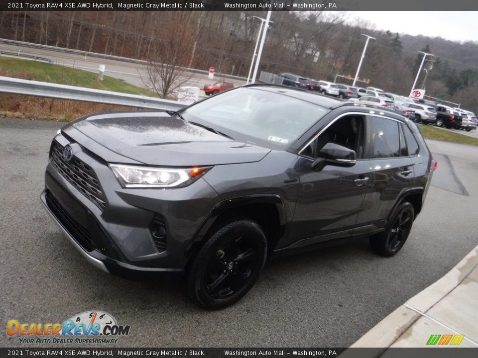 2021 Toyota RAV4 XSE AWD Hybrid Magnetic Gray Metallic / Black Photo #13