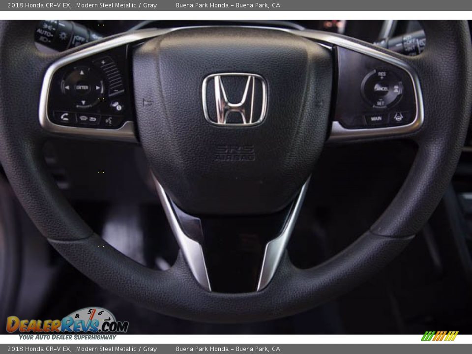 2018 Honda CR-V EX Modern Steel Metallic / Gray Photo #11