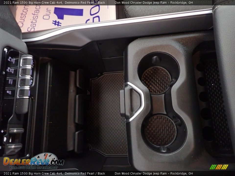 2021 Ram 1500 Big Horn Crew Cab 4x4 Delmonico Red Pearl / Black Photo #28