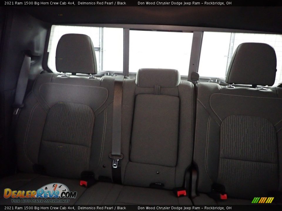 2021 Ram 1500 Big Horn Crew Cab 4x4 Delmonico Red Pearl / Black Photo #30