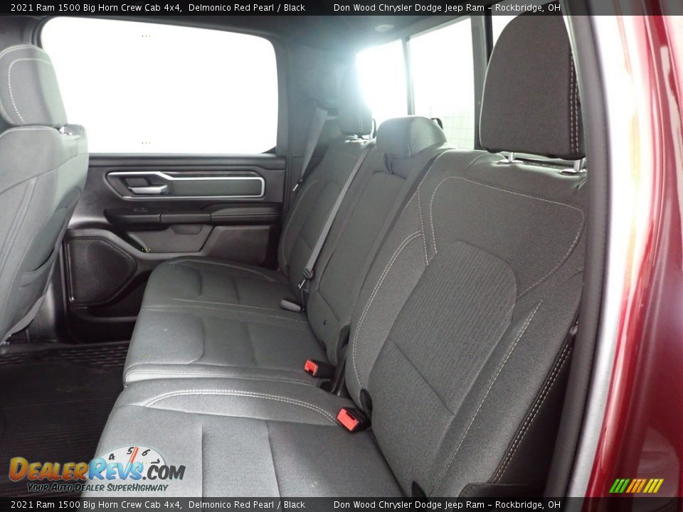 2021 Ram 1500 Big Horn Crew Cab 4x4 Delmonico Red Pearl / Black Photo #33