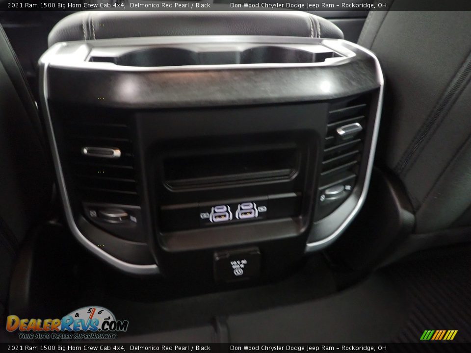 2021 Ram 1500 Big Horn Crew Cab 4x4 Delmonico Red Pearl / Black Photo #34