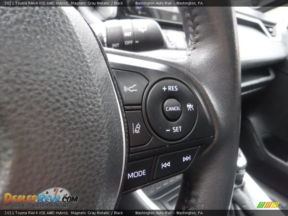 2021 Toyota RAV4 XSE AWD Hybrid Magnetic Gray Metallic / Black Photo #28