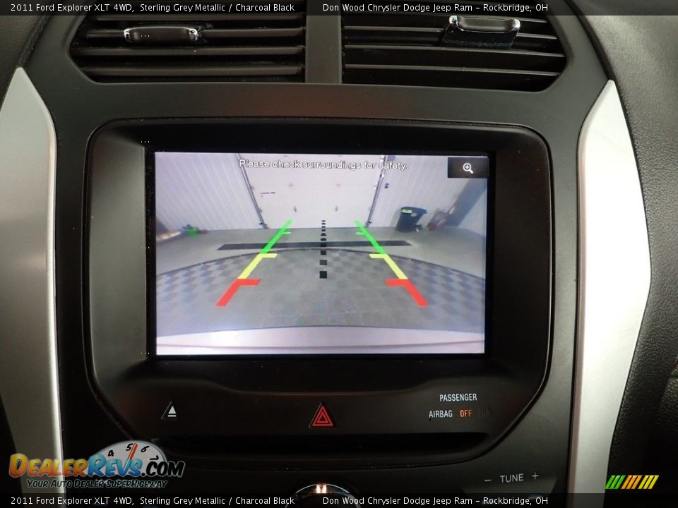 2011 Ford Explorer XLT 4WD Sterling Grey Metallic / Charcoal Black Photo #2