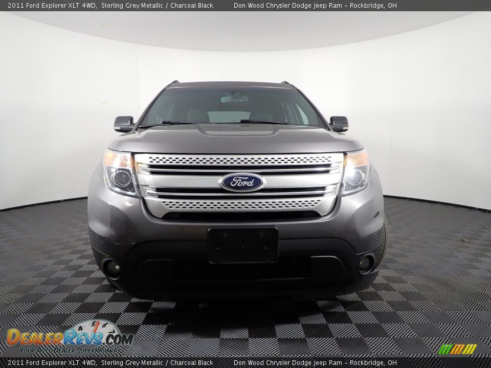 2011 Ford Explorer XLT 4WD Sterling Grey Metallic / Charcoal Black Photo #5