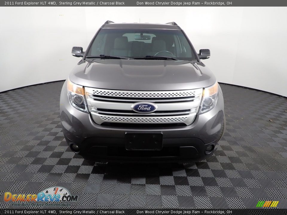 2011 Ford Explorer XLT 4WD Sterling Grey Metallic / Charcoal Black Photo #6