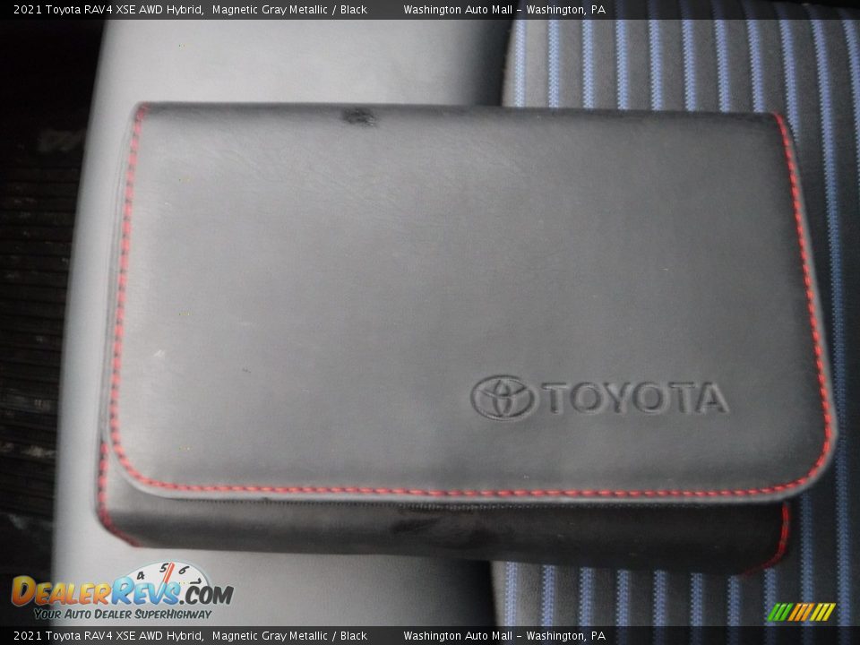 2021 Toyota RAV4 XSE AWD Hybrid Magnetic Gray Metallic / Black Photo #35