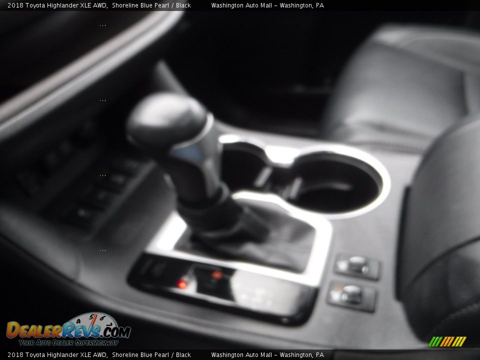 2018 Toyota Highlander XLE AWD Shoreline Blue Pearl / Black Photo #19