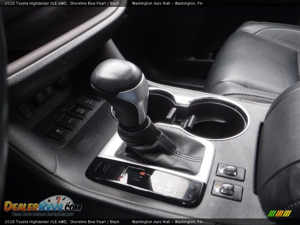 2018 Toyota Highlander XLE AWD Shoreline Blue Pearl / Black Photo #20