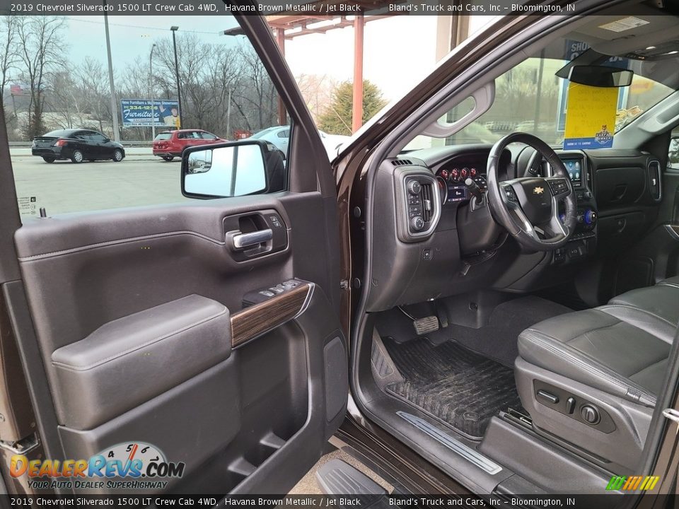 2019 Chevrolet Silverado 1500 LT Crew Cab 4WD Havana Brown Metallic / Jet Black Photo #4
