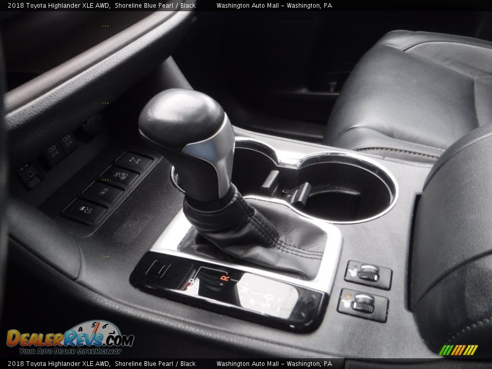 2018 Toyota Highlander XLE AWD Shoreline Blue Pearl / Black Photo #21