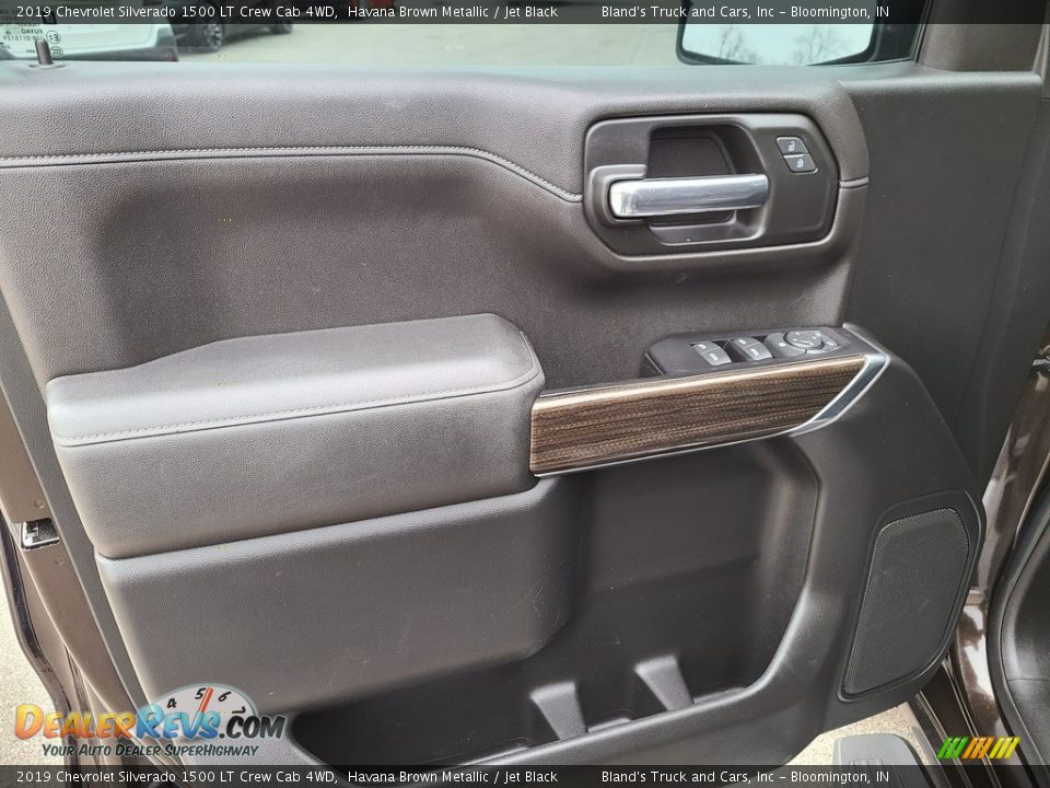 2019 Chevrolet Silverado 1500 LT Crew Cab 4WD Havana Brown Metallic / Jet Black Photo #5