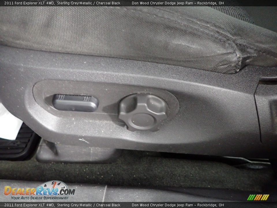 2011 Ford Explorer XLT 4WD Sterling Grey Metallic / Charcoal Black Photo #18