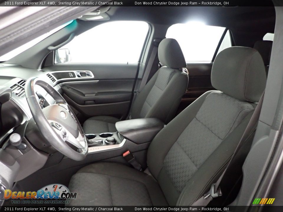 2011 Ford Explorer XLT 4WD Sterling Grey Metallic / Charcoal Black Photo #19