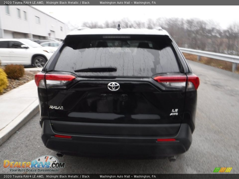 2020 Toyota RAV4 LE AWD Midnight Black Metallic / Black Photo #13