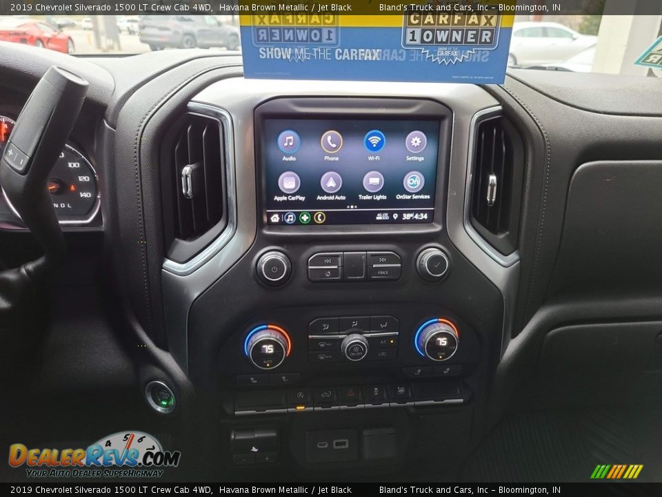 2019 Chevrolet Silverado 1500 LT Crew Cab 4WD Havana Brown Metallic / Jet Black Photo #16