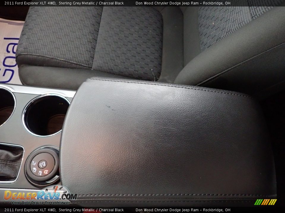 2011 Ford Explorer XLT 4WD Sterling Grey Metallic / Charcoal Black Photo #26