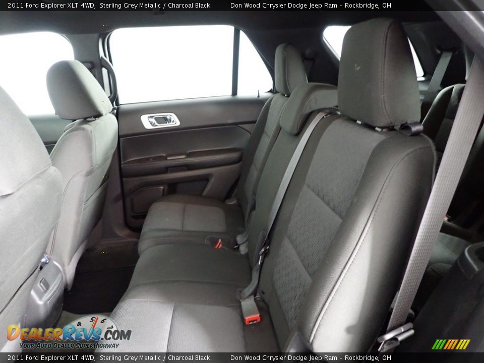 2011 Ford Explorer XLT 4WD Sterling Grey Metallic / Charcoal Black Photo #29