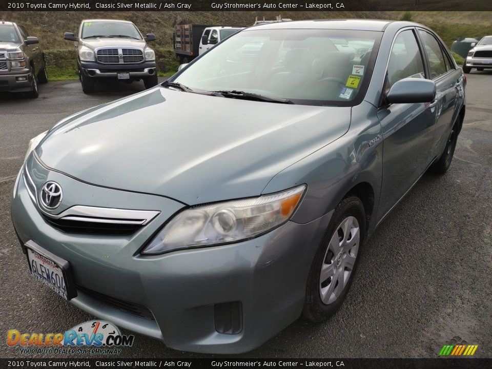 2010 Toyota Camry Hybrid Classic Silver Metallic / Ash Gray Photo #2