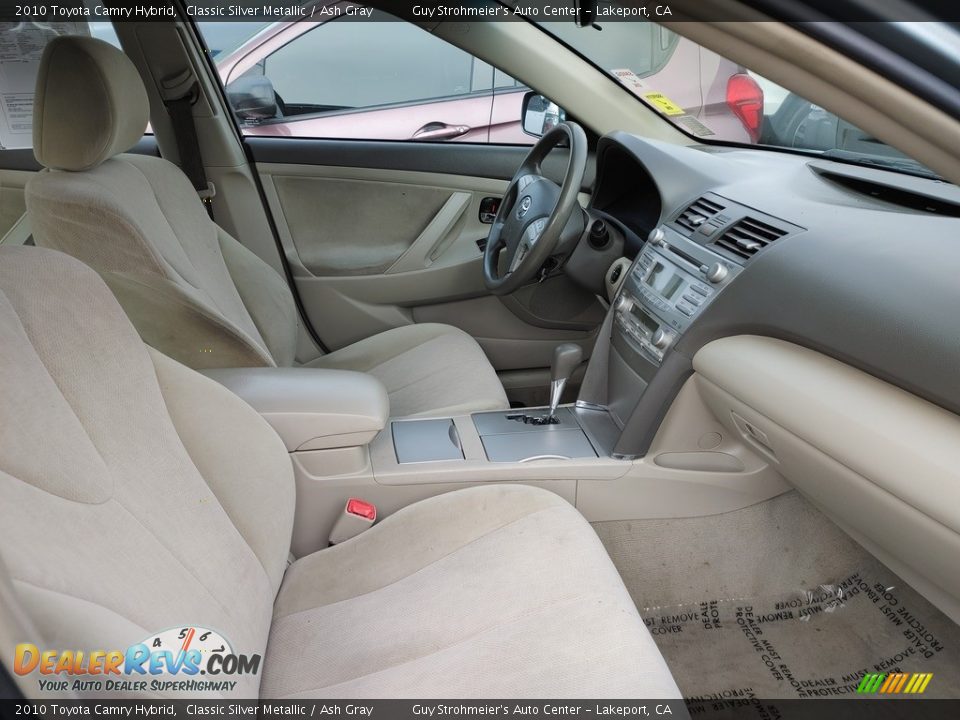 2010 Toyota Camry Hybrid Classic Silver Metallic / Ash Gray Photo #4