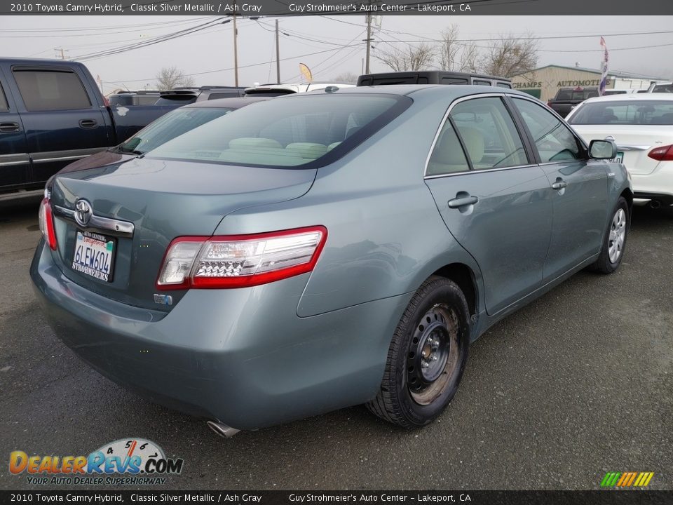 2010 Toyota Camry Hybrid Classic Silver Metallic / Ash Gray Photo #5