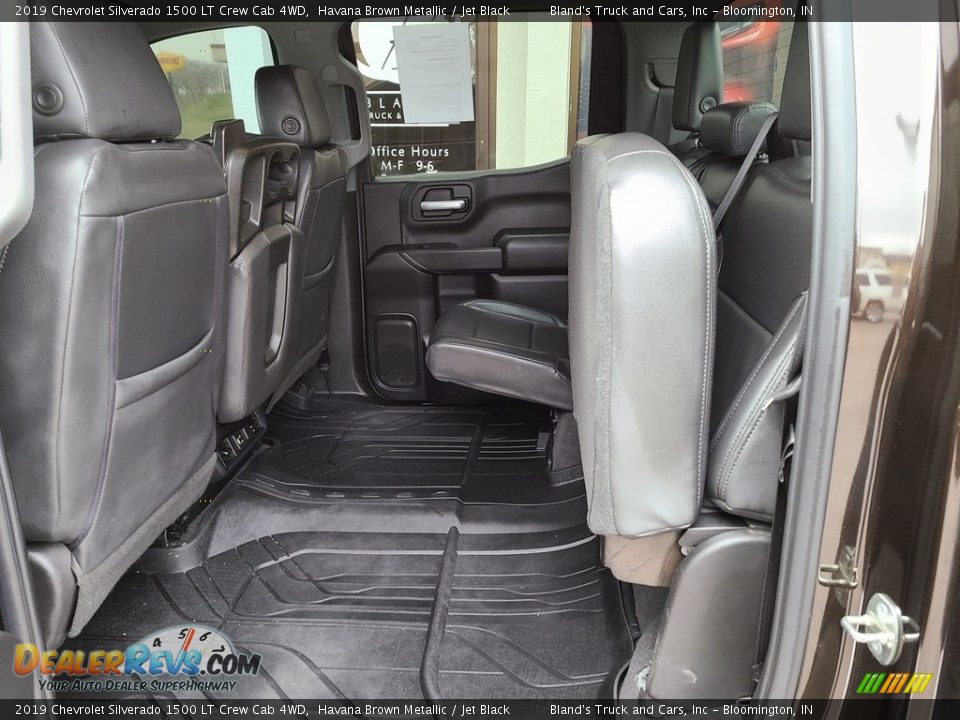 2019 Chevrolet Silverado 1500 LT Crew Cab 4WD Havana Brown Metallic / Jet Black Photo #33