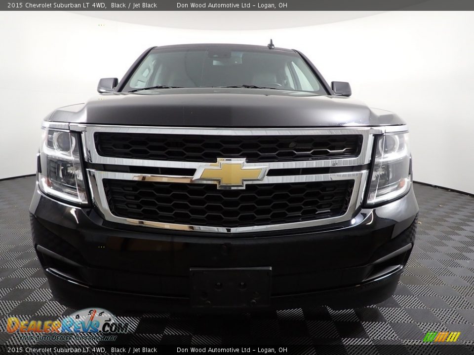 2015 Chevrolet Suburban LT 4WD Black / Jet Black Photo #6