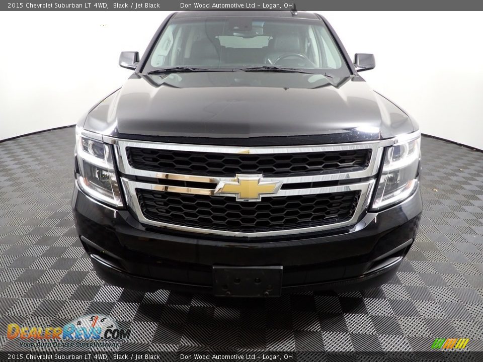 2015 Chevrolet Suburban LT 4WD Black / Jet Black Photo #7