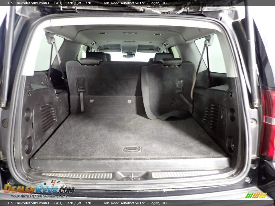 2015 Chevrolet Suburban LT 4WD Black / Jet Black Photo #14