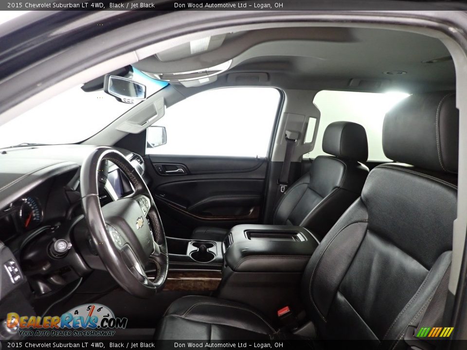 2015 Chevrolet Suburban LT 4WD Black / Jet Black Photo #19