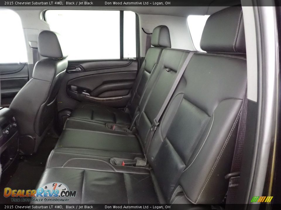 2015 Chevrolet Suburban LT 4WD Black / Jet Black Photo #31