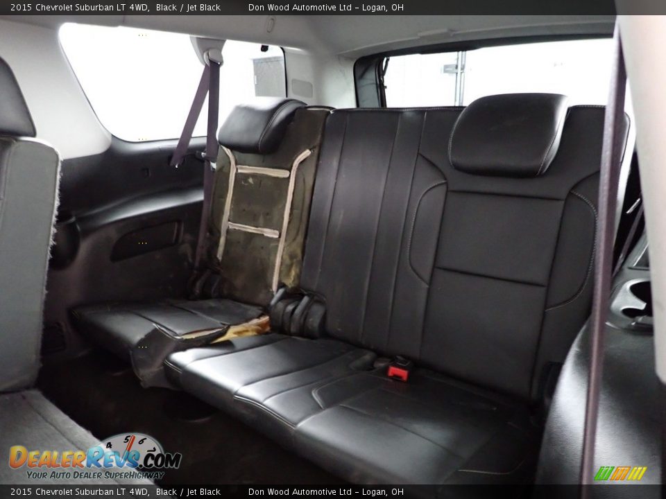 2015 Chevrolet Suburban LT 4WD Black / Jet Black Photo #33