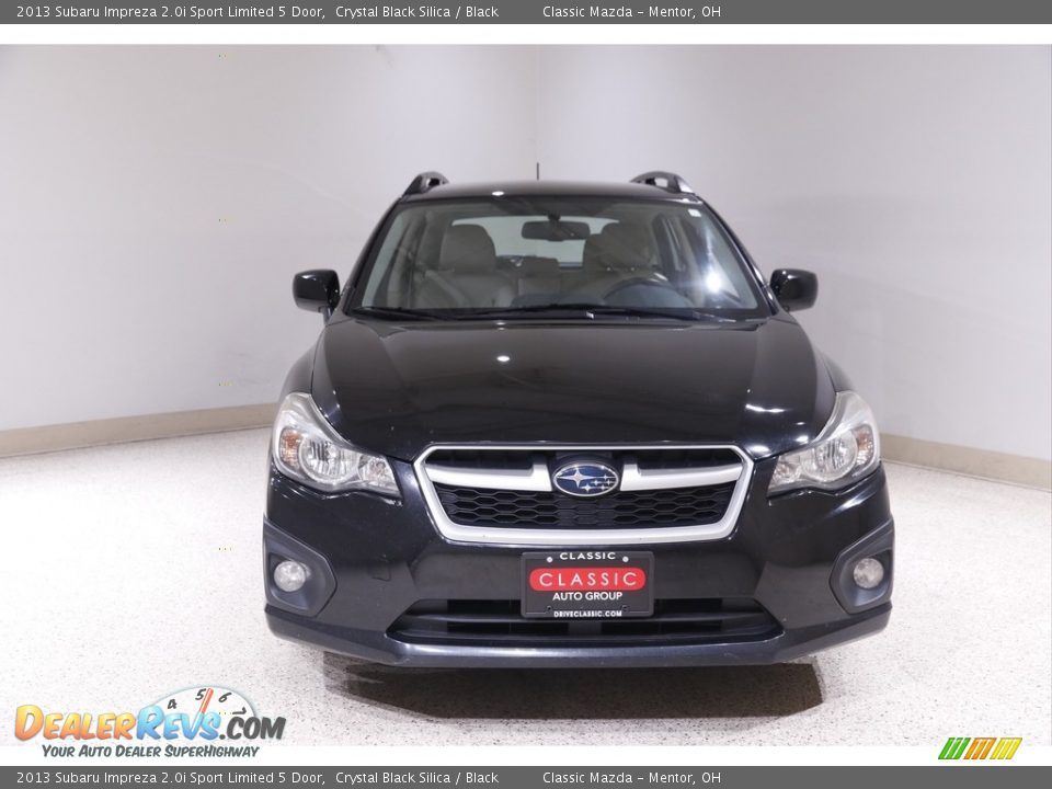 2013 Subaru Impreza 2.0i Sport Limited 5 Door Crystal Black Silica / Black Photo #2