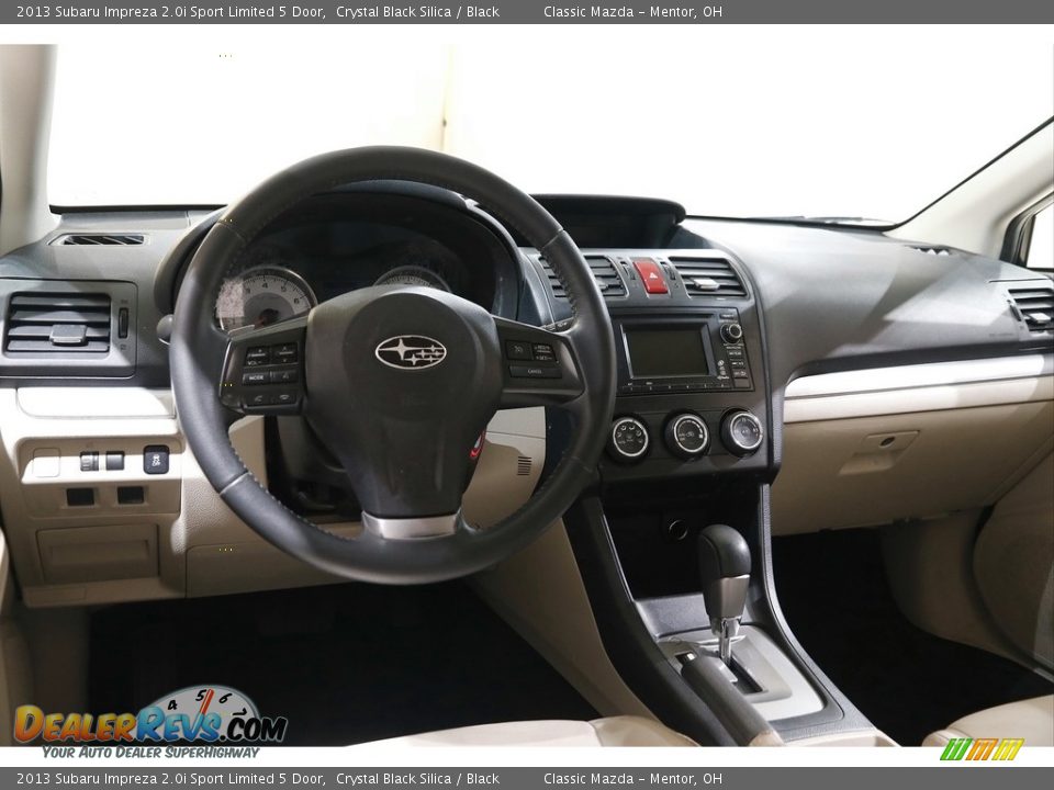 2013 Subaru Impreza 2.0i Sport Limited 5 Door Crystal Black Silica / Black Photo #6