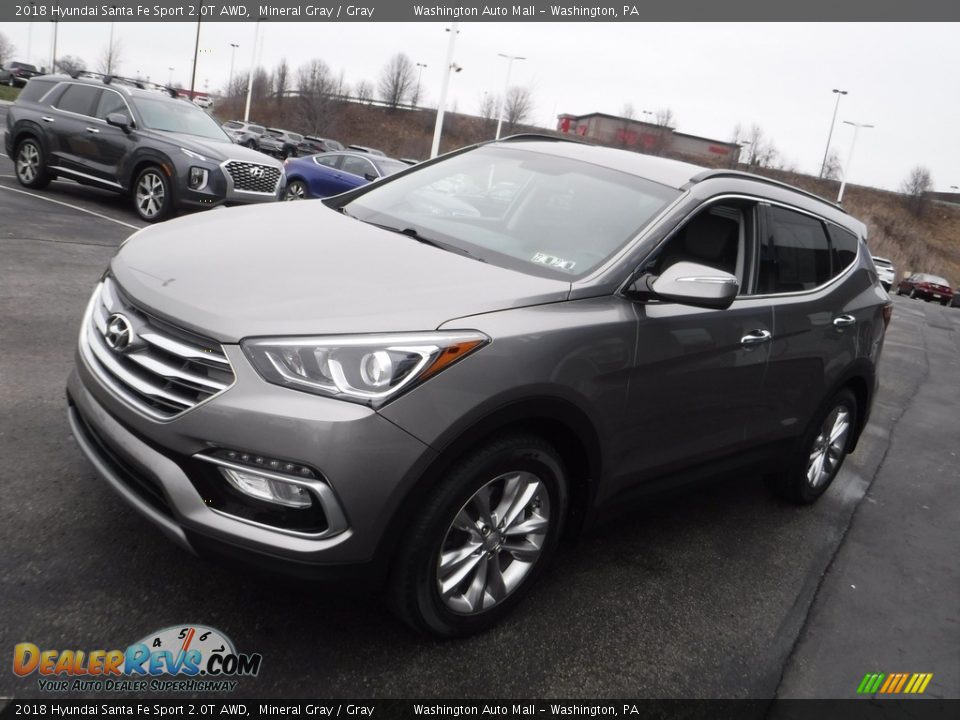 2018 Hyundai Santa Fe Sport 2.0T AWD Mineral Gray / Gray Photo #5