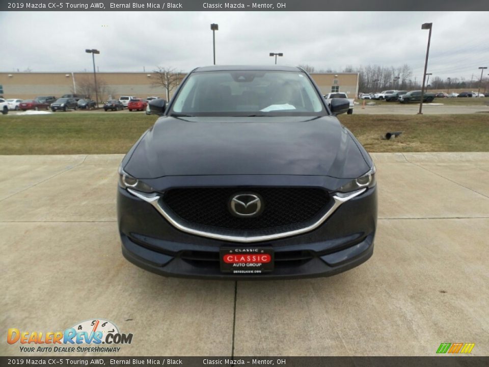 2019 Mazda CX-5 Touring AWD Eternal Blue Mica / Black Photo #1