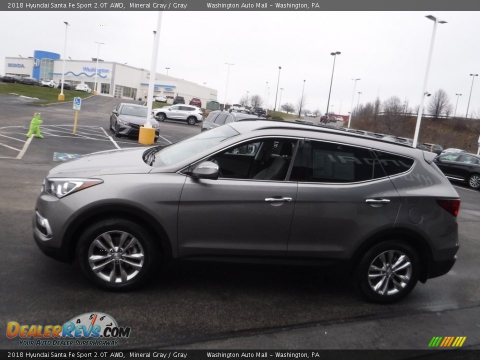 2018 Hyundai Santa Fe Sport 2.0T AWD Mineral Gray / Gray Photo #6