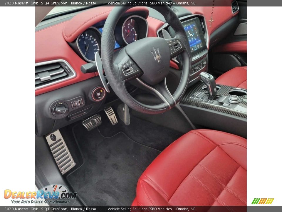 Rosso Interior - 2020 Maserati Ghibli S Q4 GranSport Photo #3