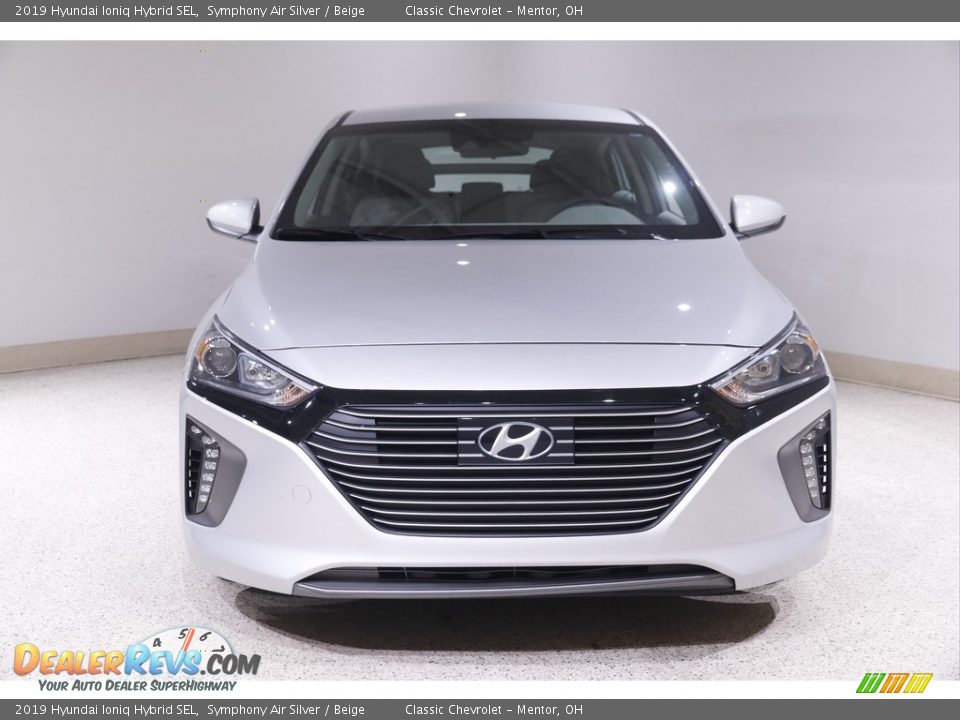 2019 Hyundai Ioniq Hybrid SEL Symphony Air Silver / Beige Photo #2