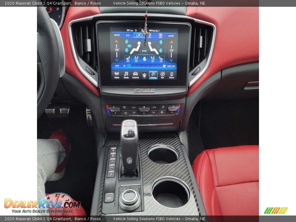 Controls of 2020 Maserati Ghibli S Q4 GranSport Photo #4