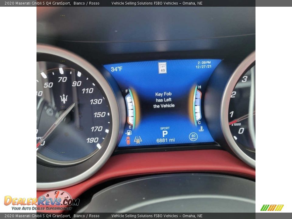 2020 Maserati Ghibli S Q4 GranSport Gauges Photo #5