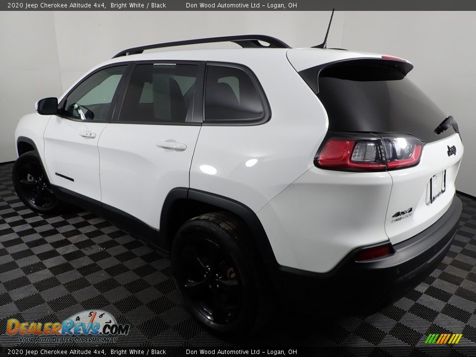 2020 Jeep Cherokee Altitude 4x4 Bright White / Black Photo #12