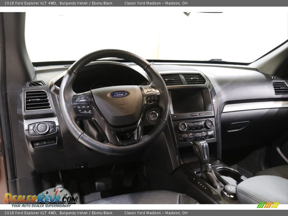 2018 Ford Explorer XLT 4WD Burgundy Velvet / Ebony Black Photo #6
