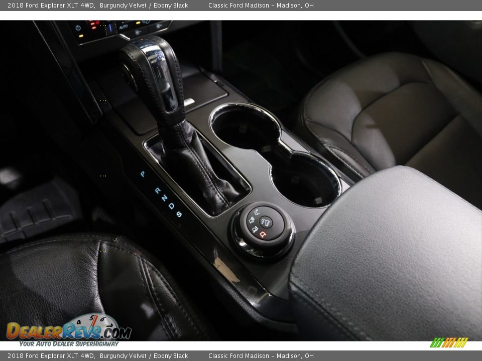 2018 Ford Explorer XLT 4WD Burgundy Velvet / Ebony Black Photo #13